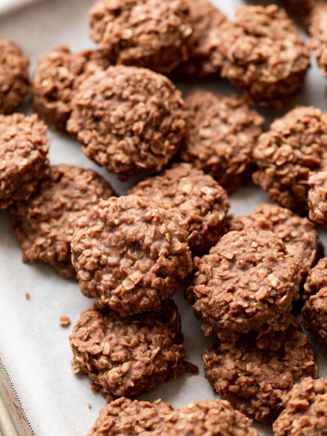 Classic No-Bake Cookies - Live Well Bake Often