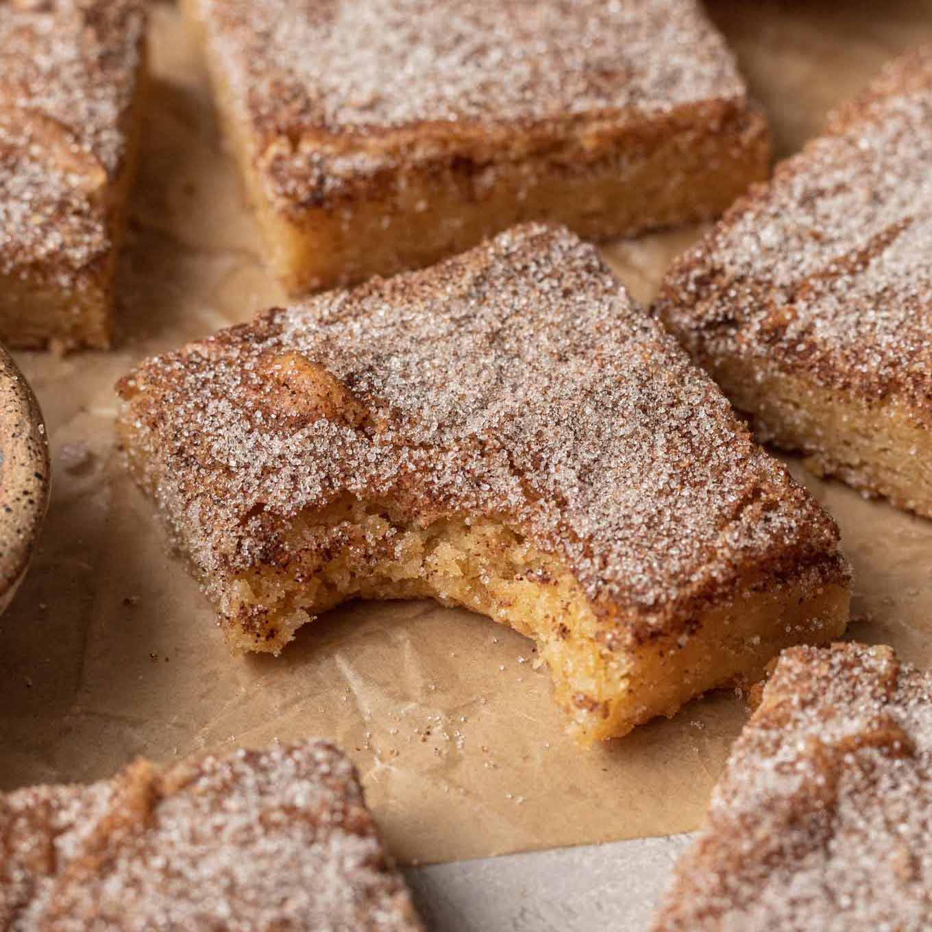 Snickerdoodle Blondies