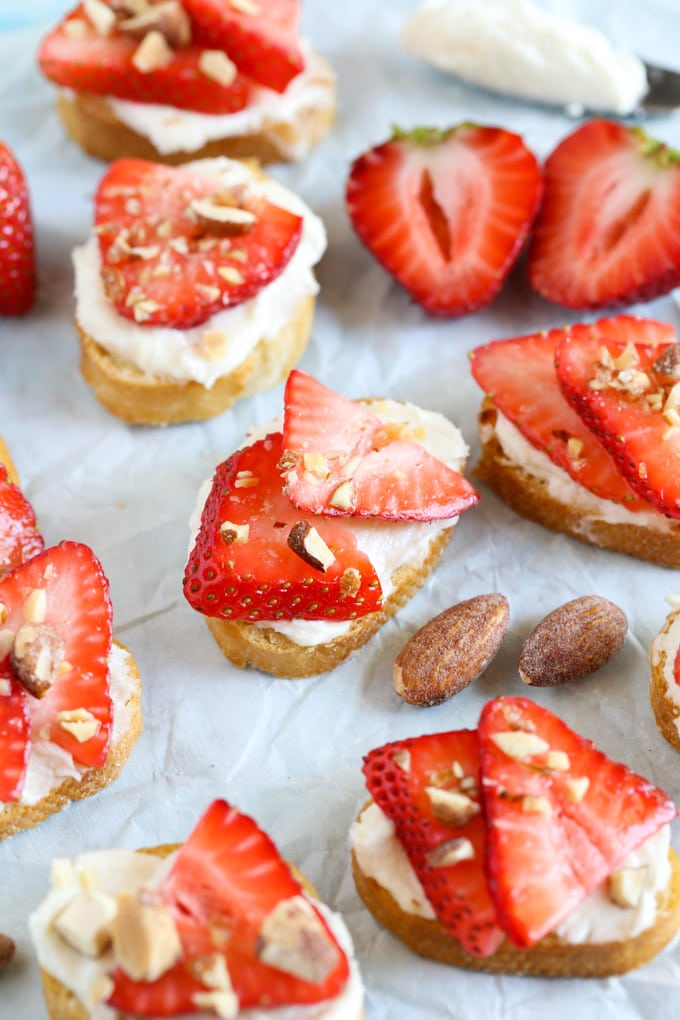 STRAWBERRY AND GOAT CHEESE