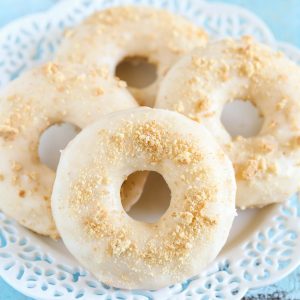 Baked Key Lime Donuts