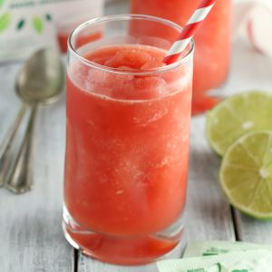 Watermelon Lime Slushies