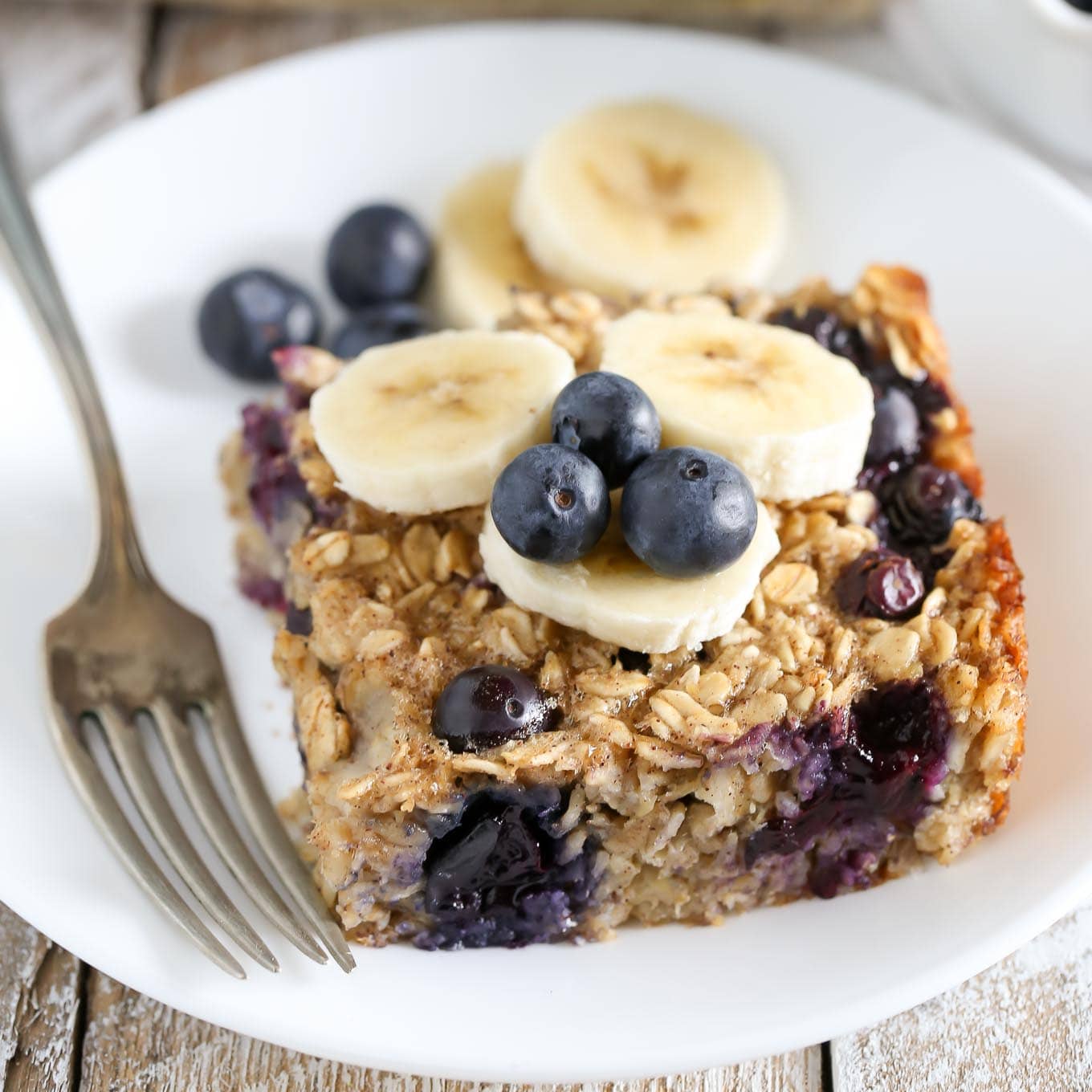 Blueberry Banana Baked Oatmeal Live Well Bake Often