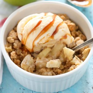 Apple Crisp For Two