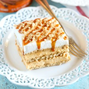 No-Bake Pumpkin Caramel Icebox Cake