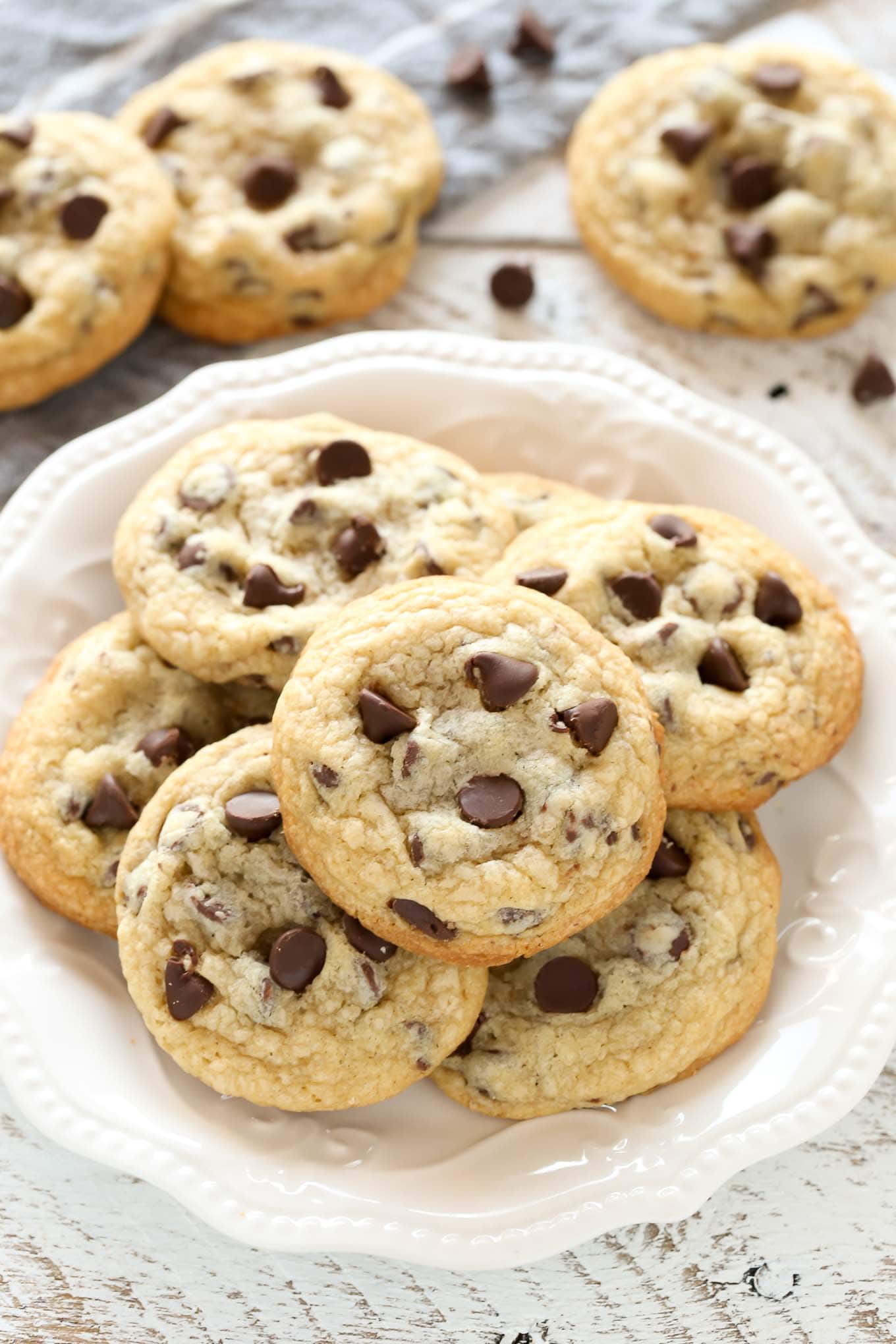 Soft and Chewy Chocolate Chip Cookies