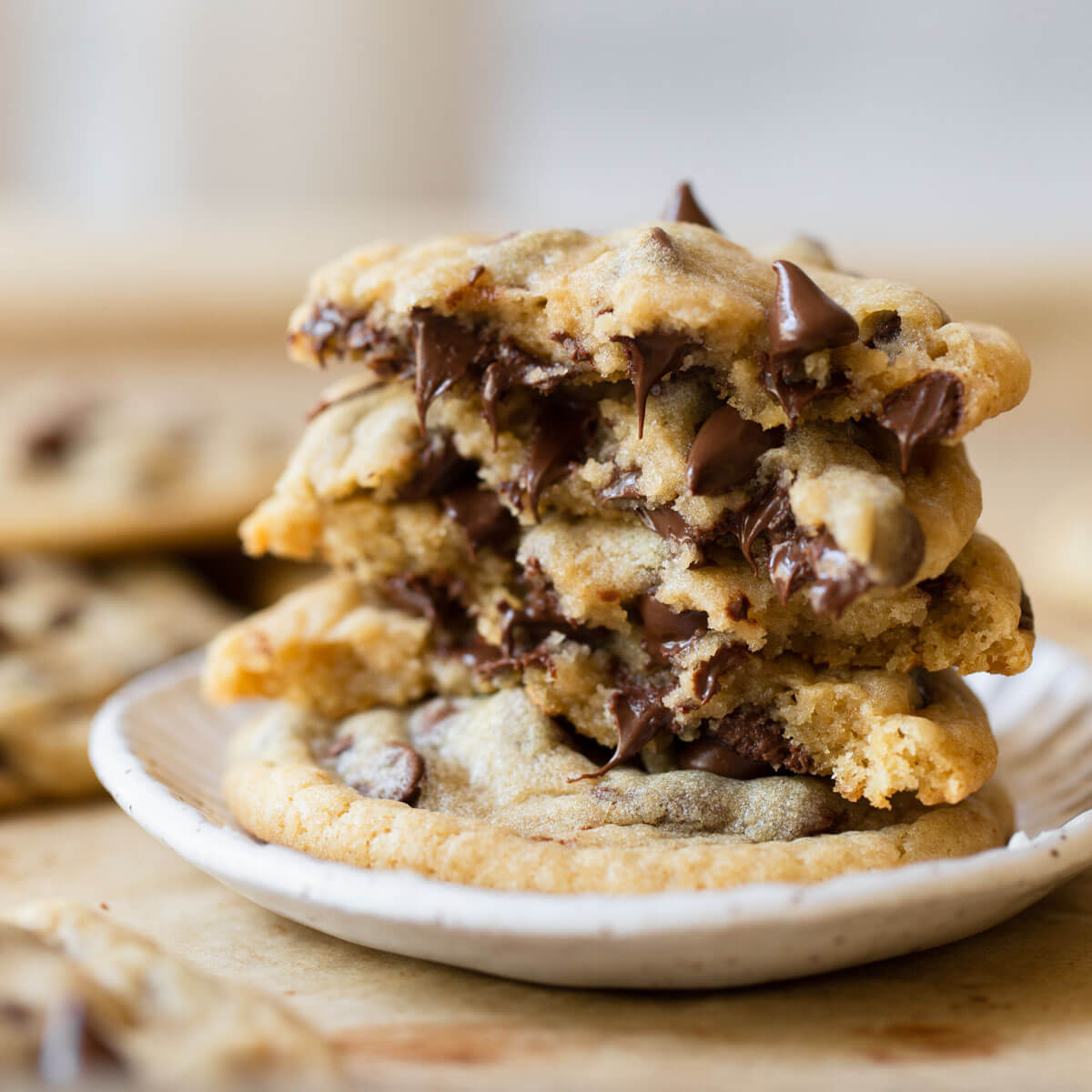 Soft And Chewy Chocolate Chip Cookies Live Well Bake Often