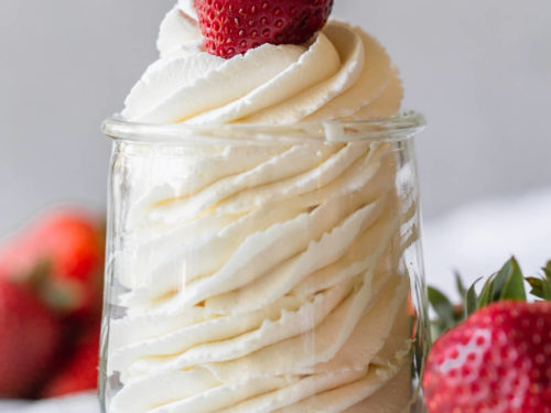 Homemade Whipped Cream - Live Well Bake Often