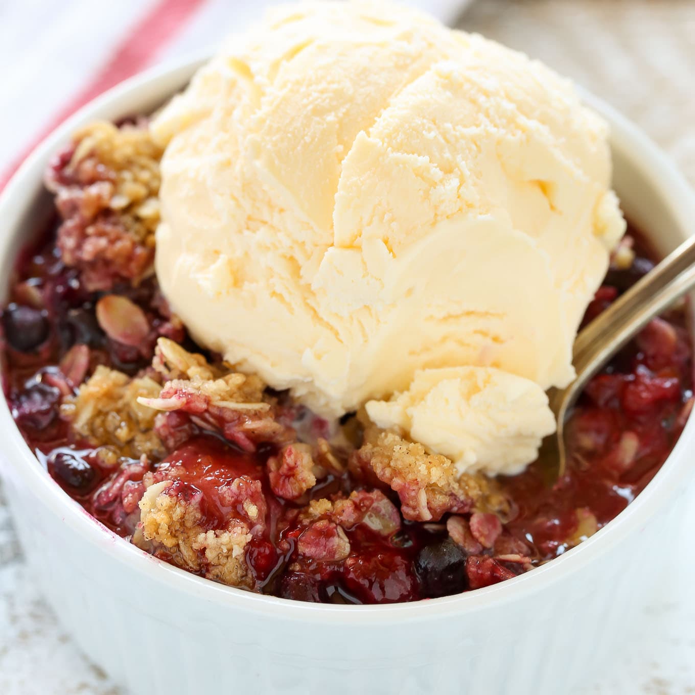 Mixed Berry Crisp Live Well Bake Often