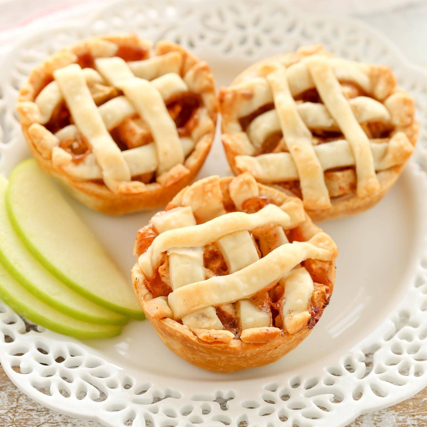 Mini Apple Pies - Live Well Bake Often