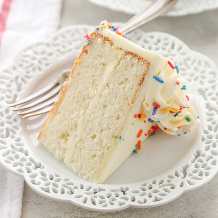 The BEST White Cake Recipe - Live Well Bake Often