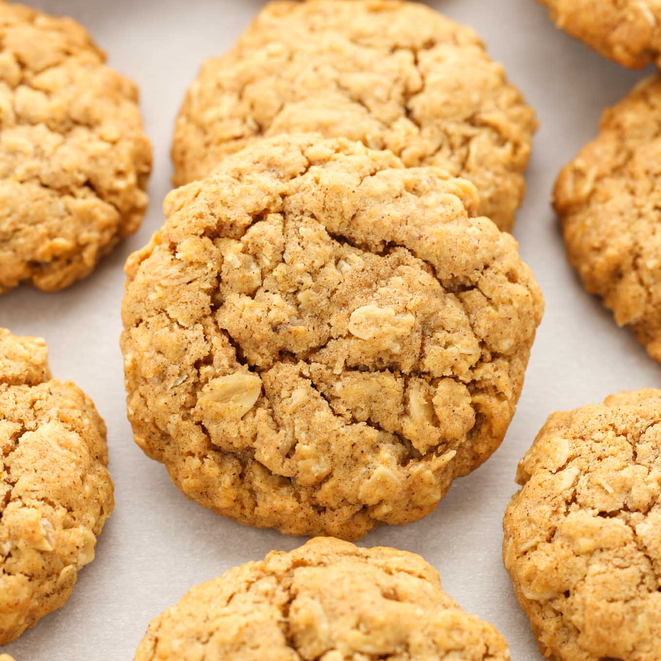Soft And Chewy Pumpkin Oatmeal Cookies-image