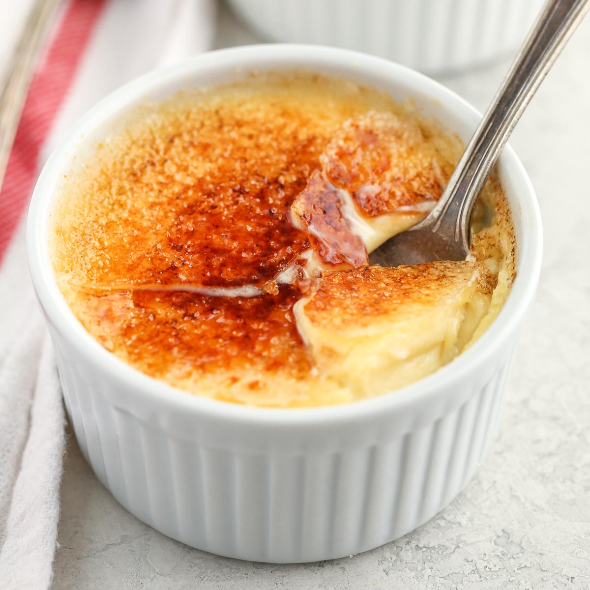 Easy Crème Brûlée - Live Well Bake Often