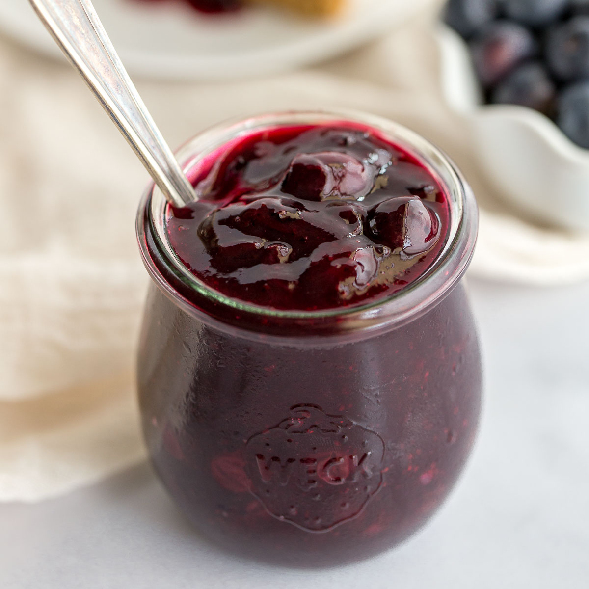 Blueberry Sauce - Live Well Bake Often