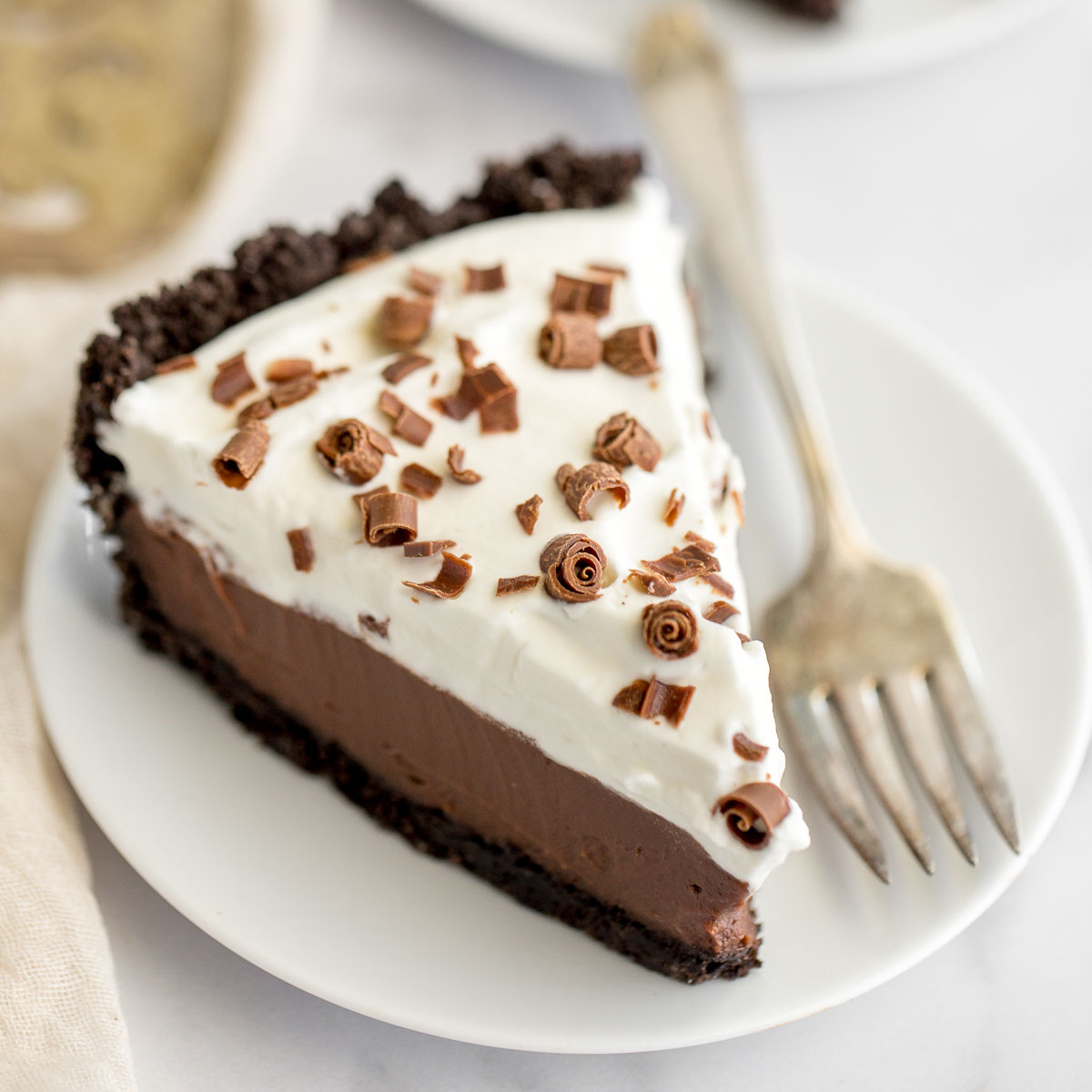 Homemade Chocolate Cream Pie Recipe - Live Well Bake Often