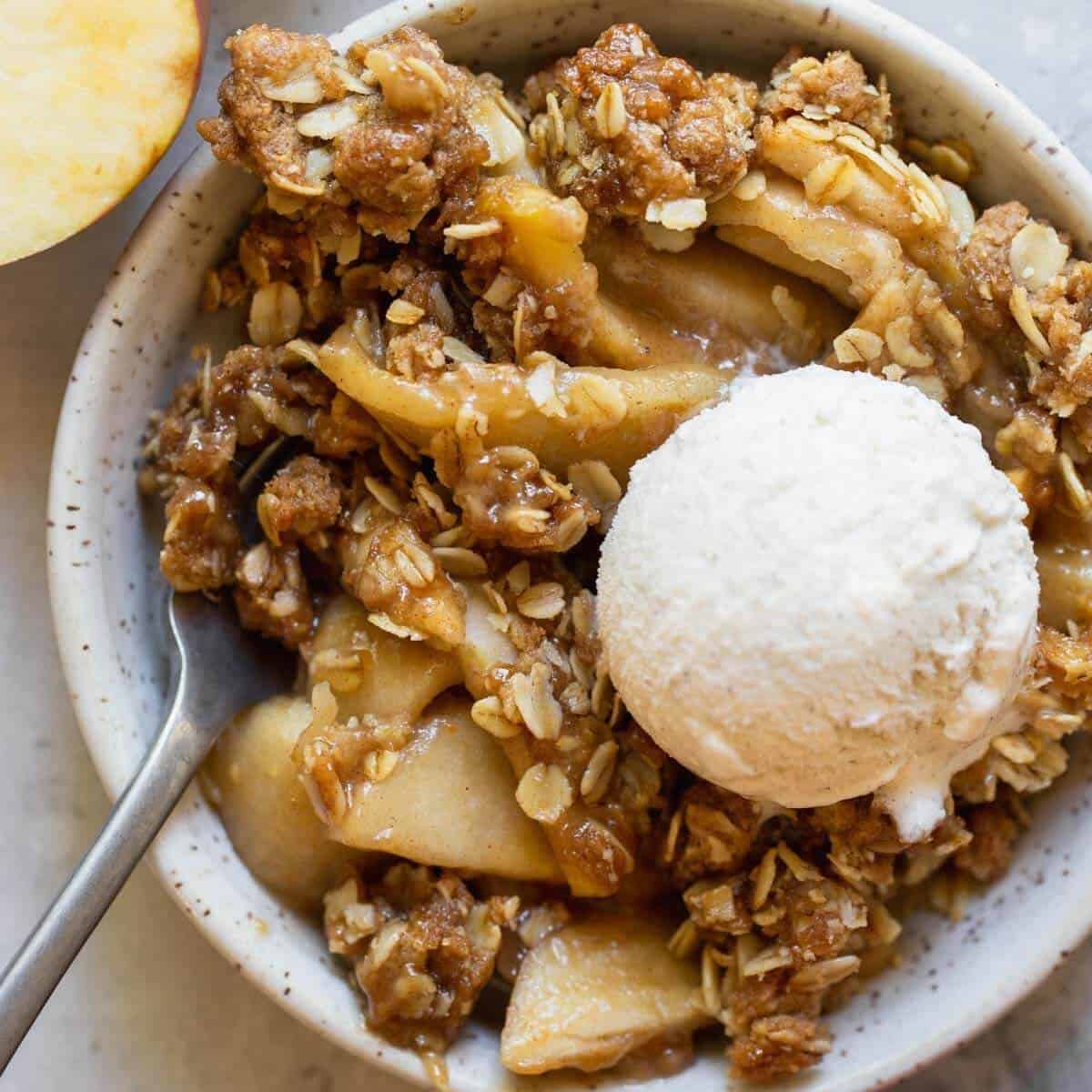 Apple Crisp Recipe - Live Well Bake Often