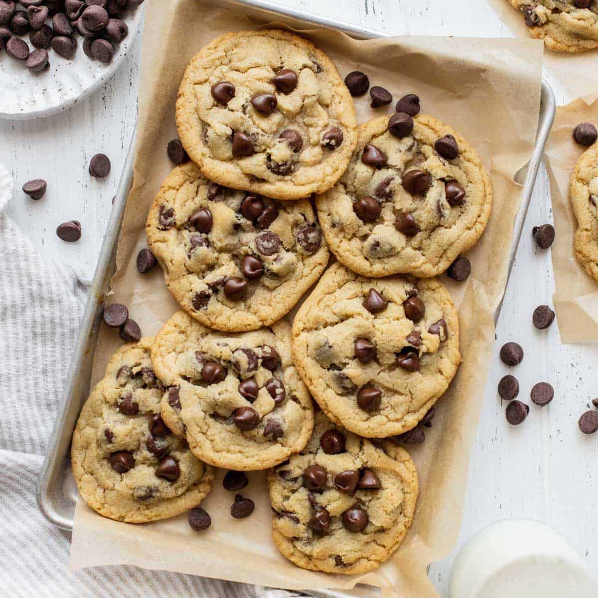 Small Batch Chocolate Chip Cookies - Live Well Bake Often