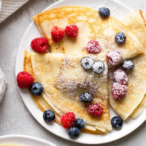 Simple Crepe Recipe (With Video and Step by Step)