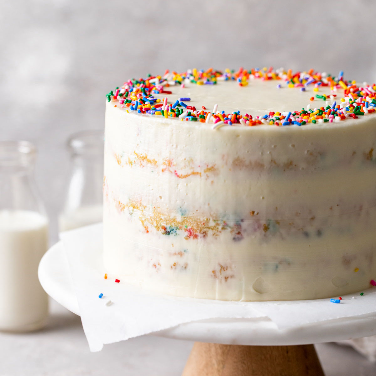 The BEST Funfetti Cake Recipe - Live Well Bake Often