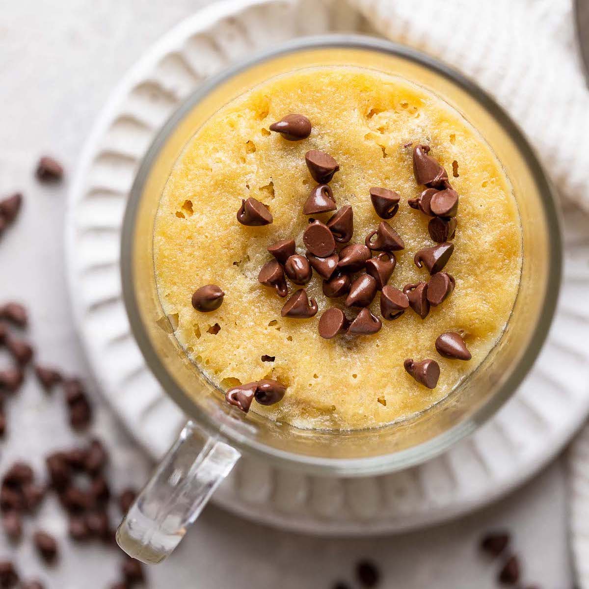 Chocolate Chip Cookie in a Mug