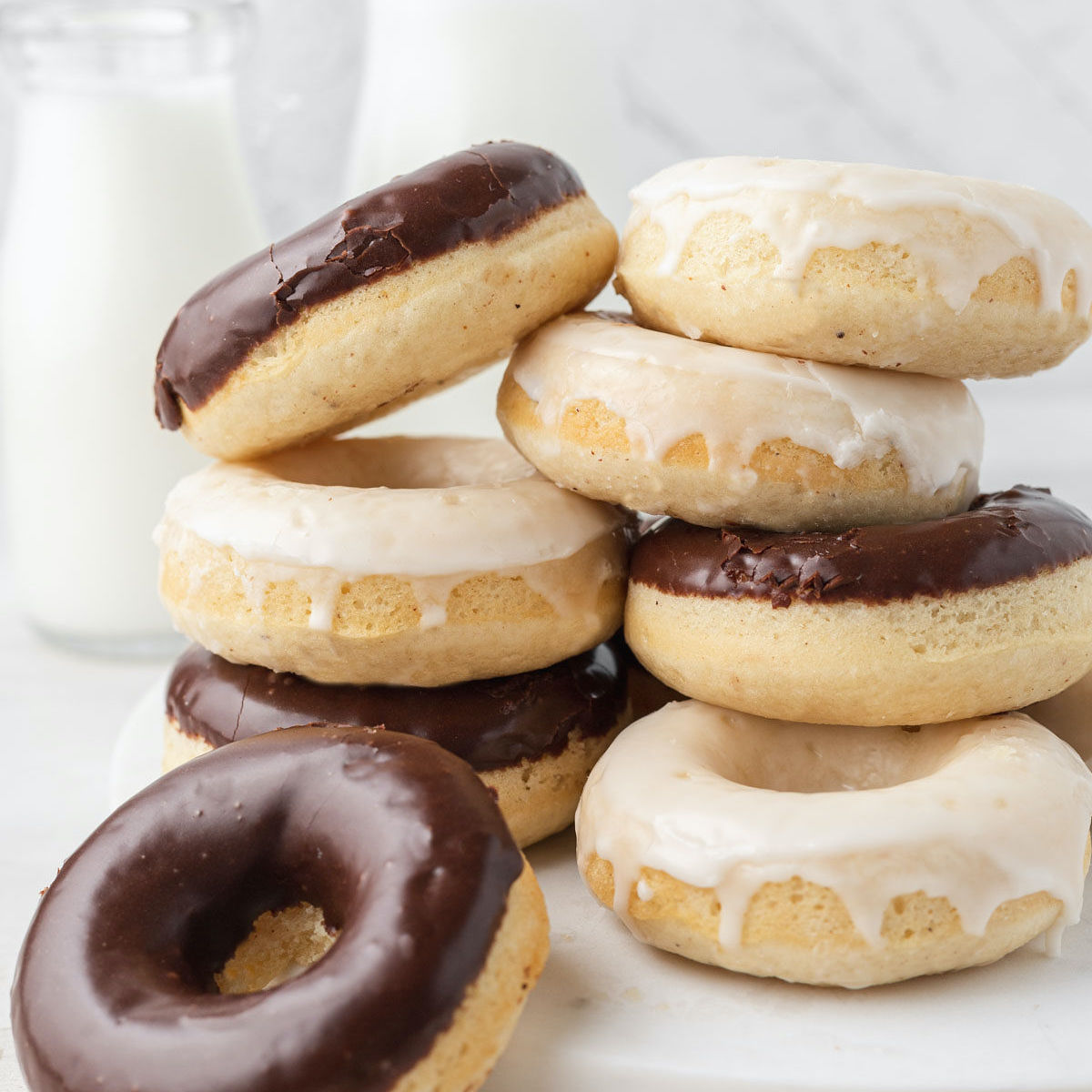 Gedeeltelijk Parelachtig overschot Homemade Baked Donut Recipe - Live Well Bake Often