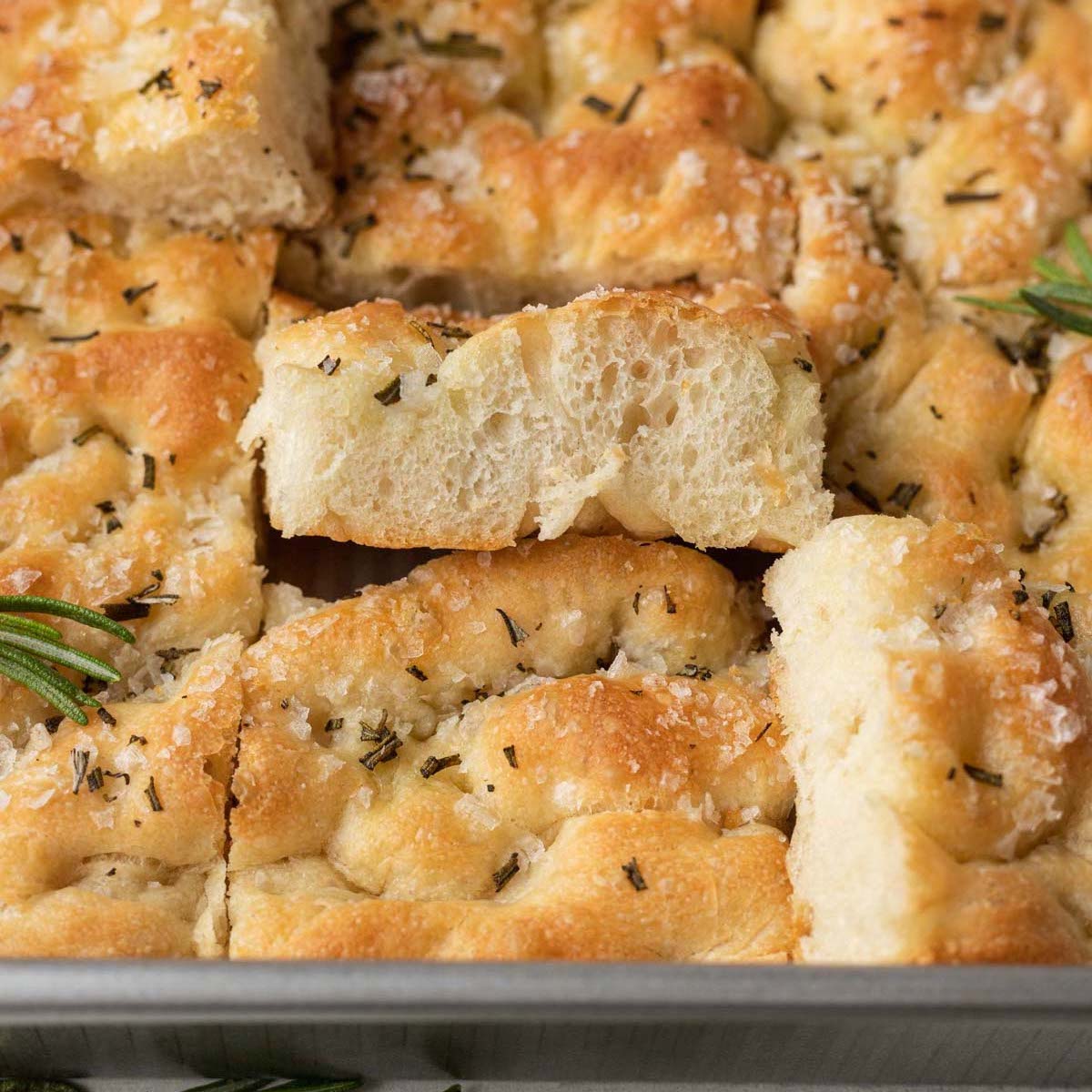 Focaccia Bread - Live Well Bake Often