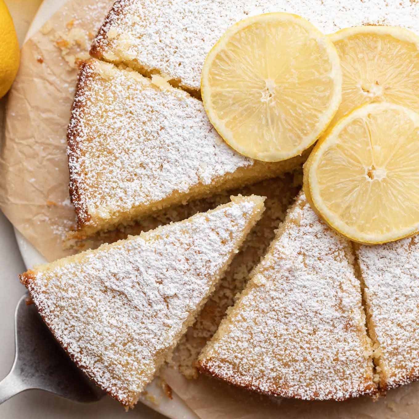 Lemon Rosemary Olive Oil Cake - Parsley and Icing