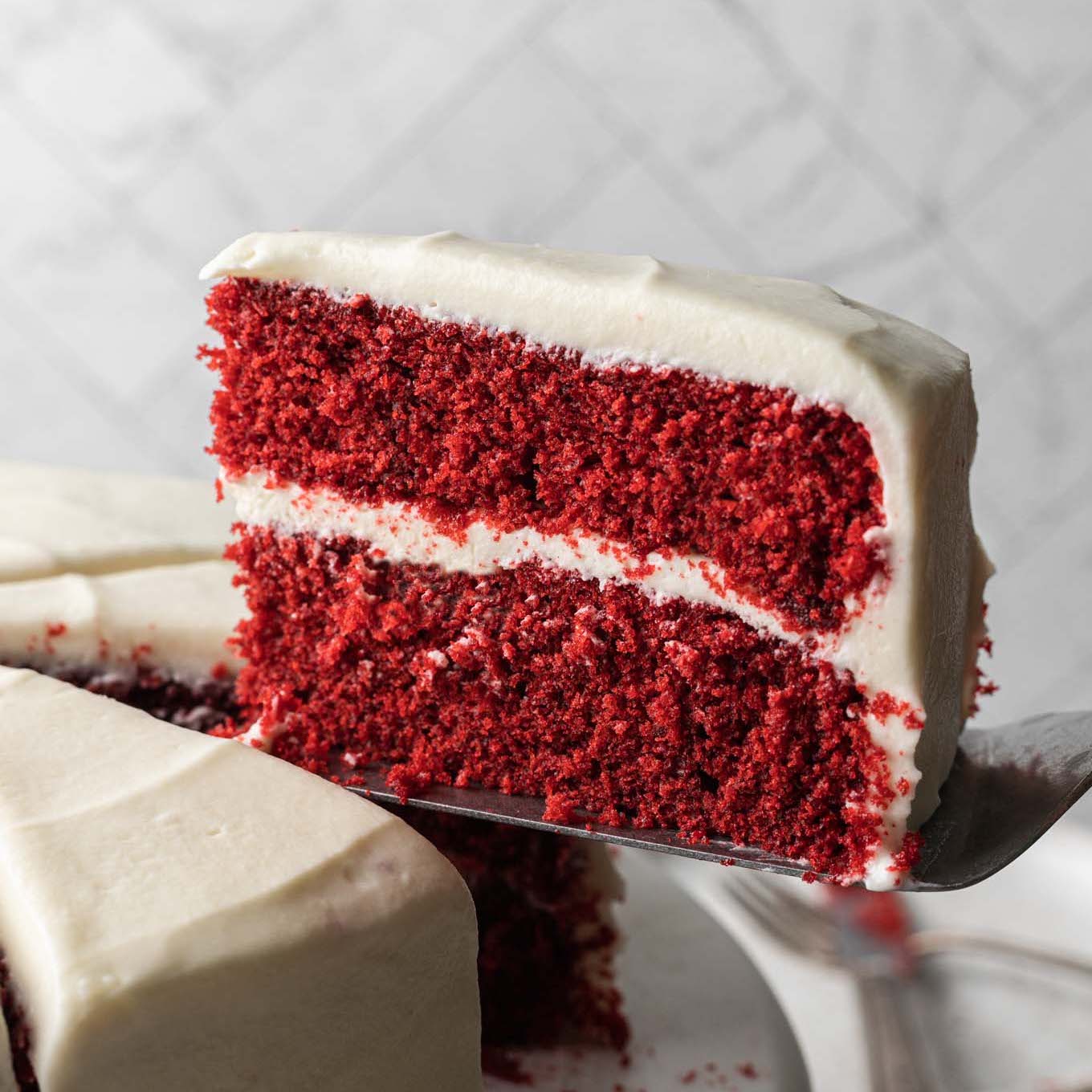 The BEST Red Velvet Cake - Live Well Bake Often