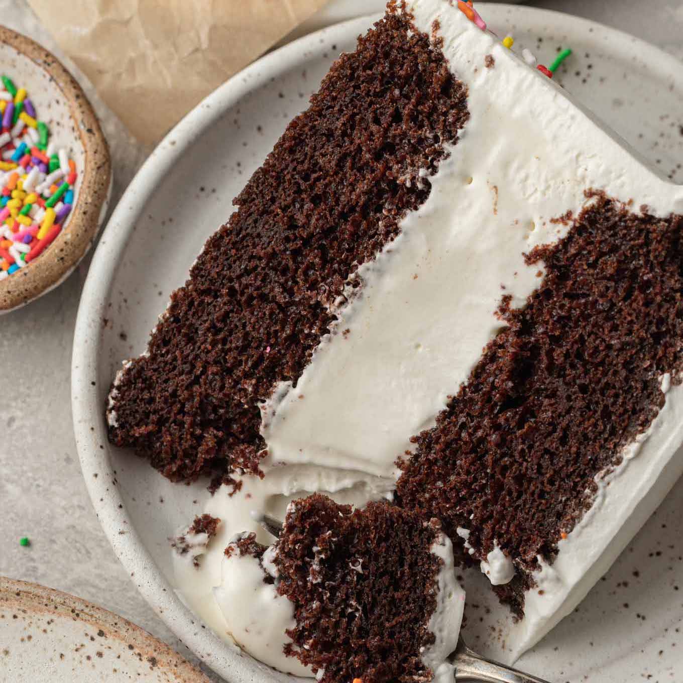 Homemade Ice Cream Cake - Live Well Bake Often