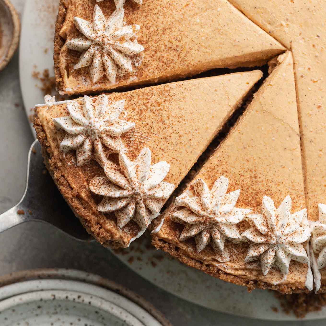 No-Bake Pumpkin Cheesecake