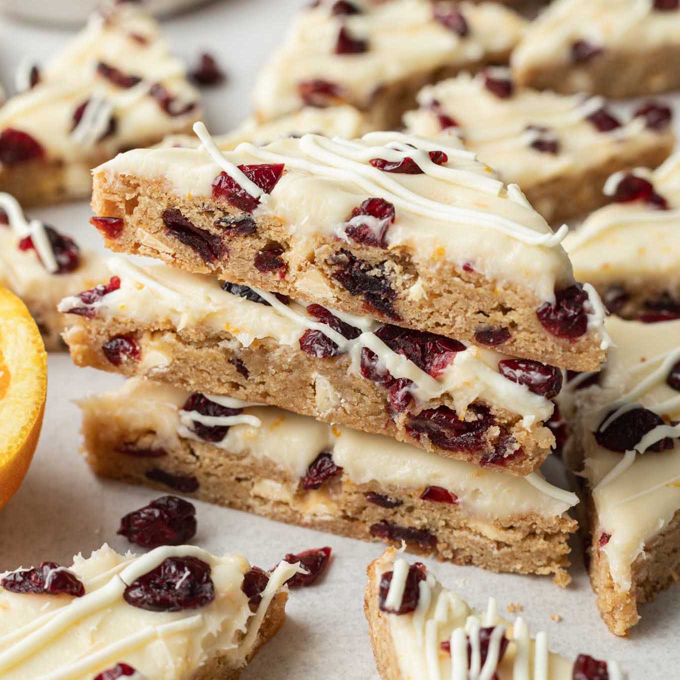Cranberry Bliss Bars