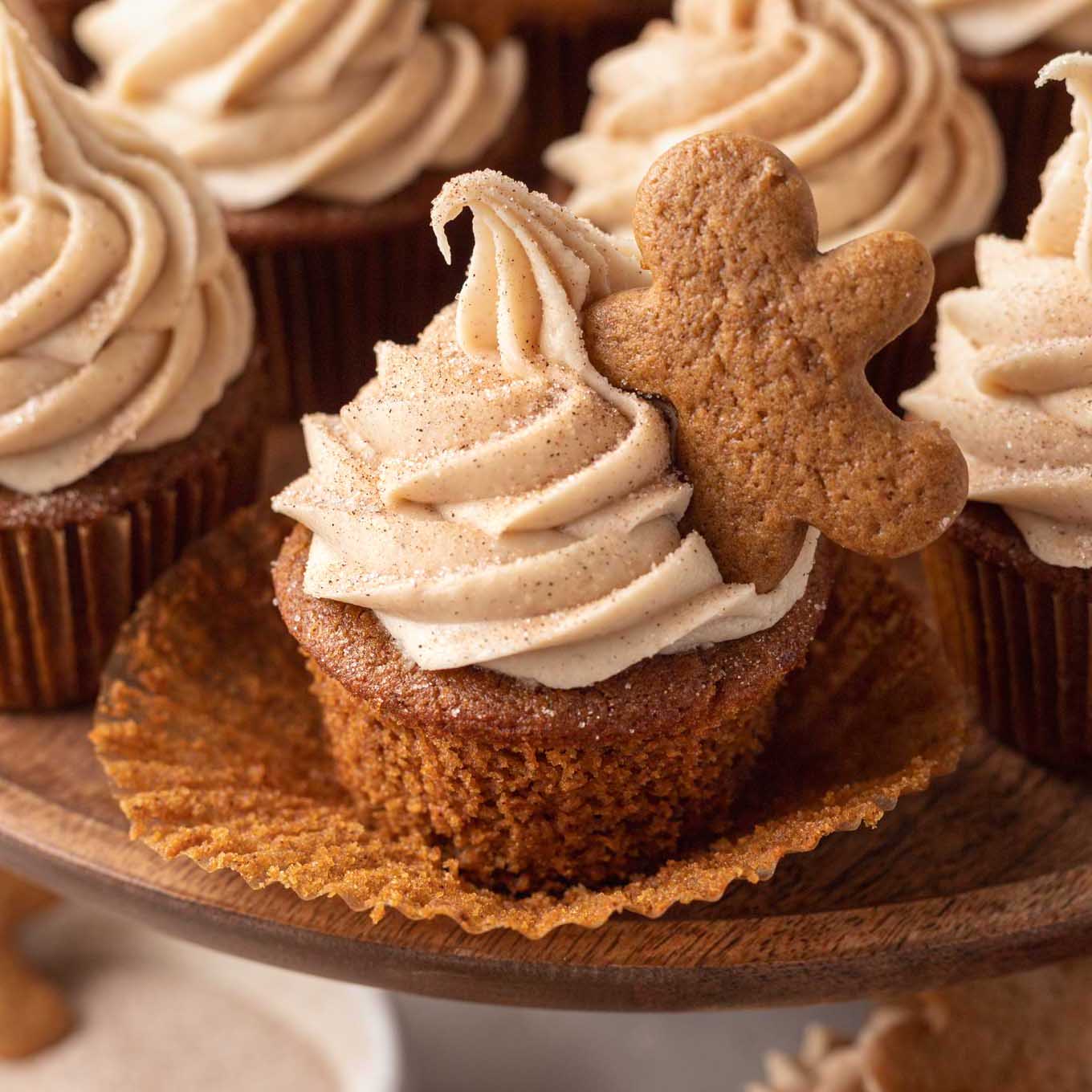Gingerbread Cupcakes