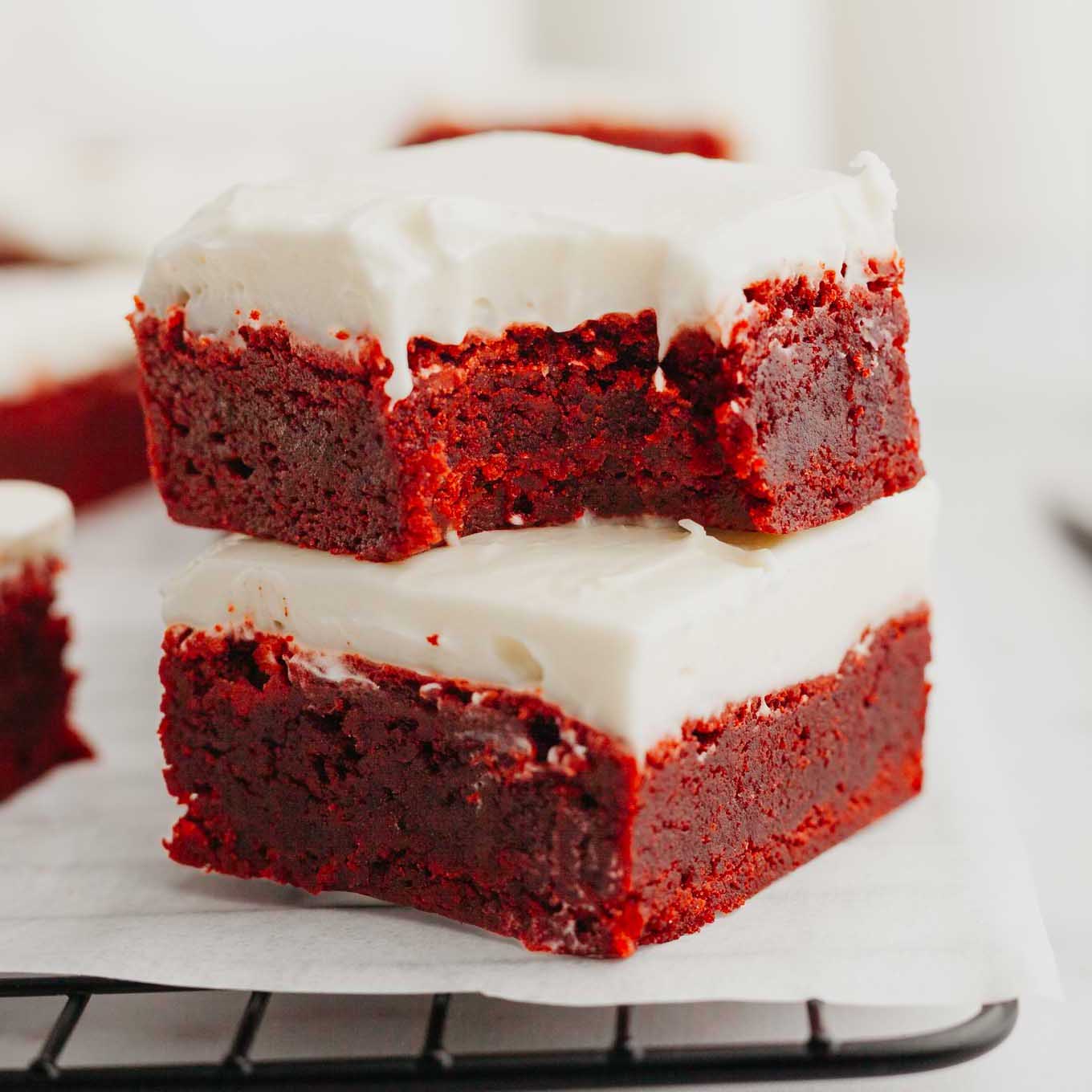 Red Velvet Brownies