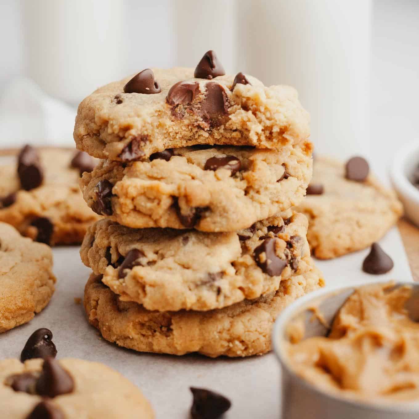 Peanut Butter Chocolate Chip Cookies