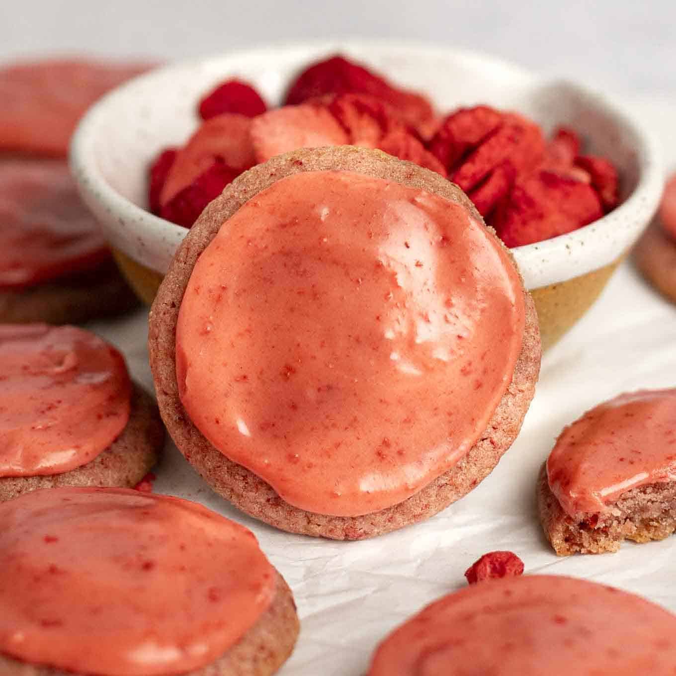 Strawberry Cookies