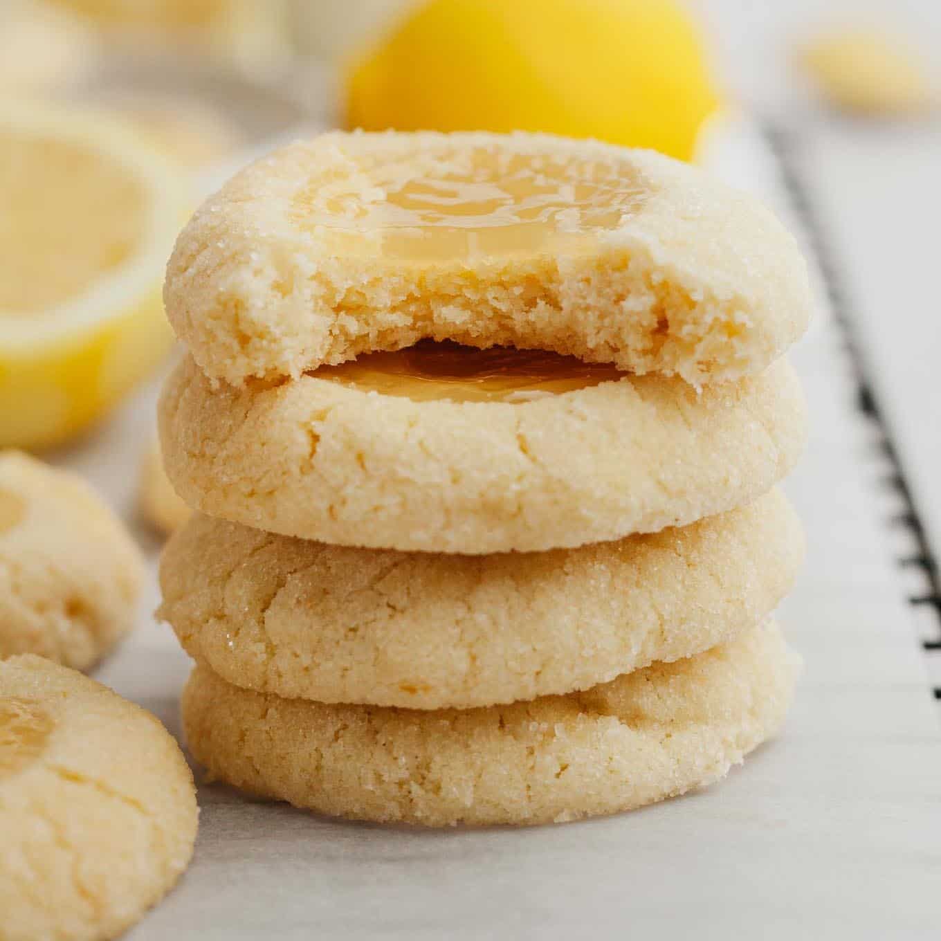Lemon Curd Cookies