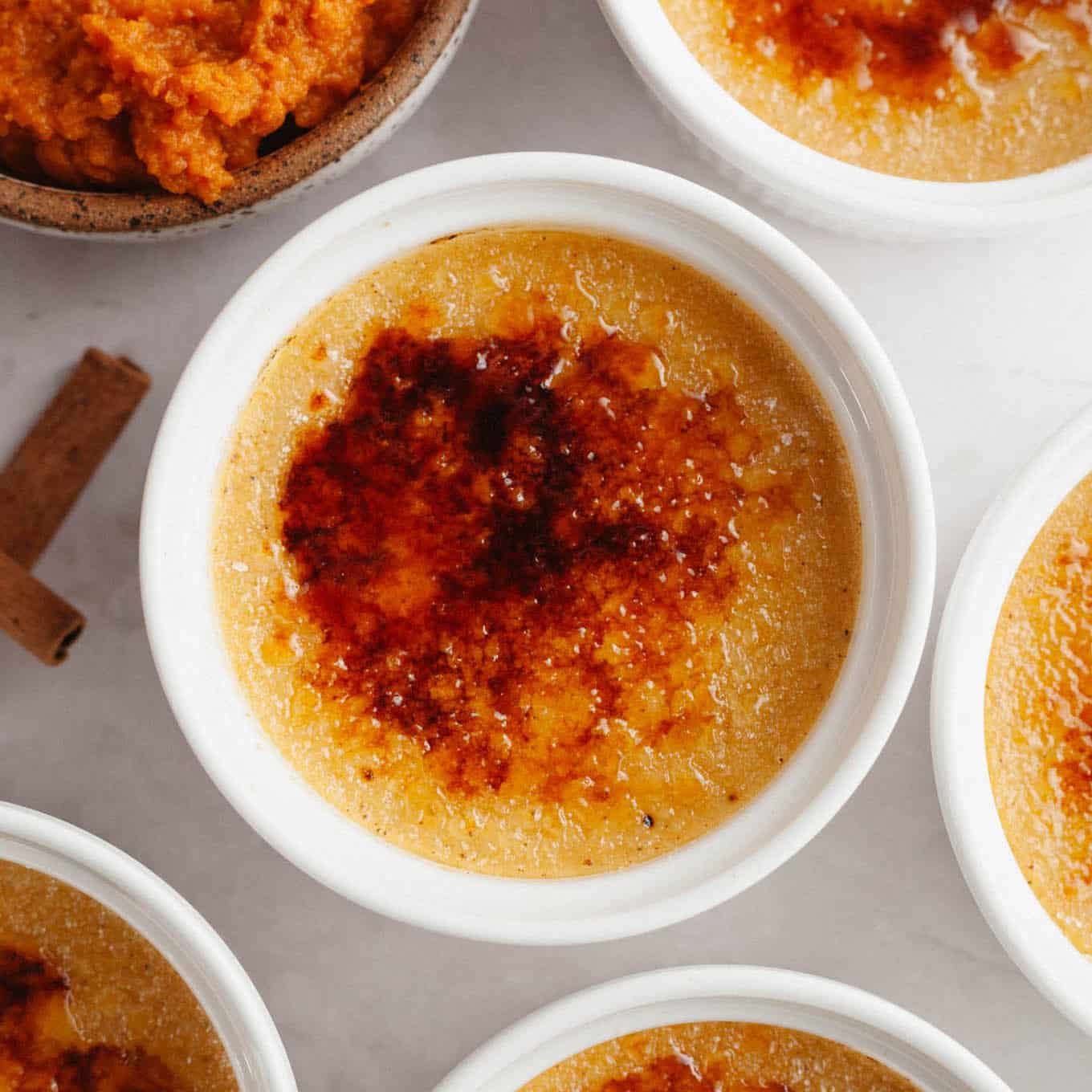 Pumpkin Crème Brûlée