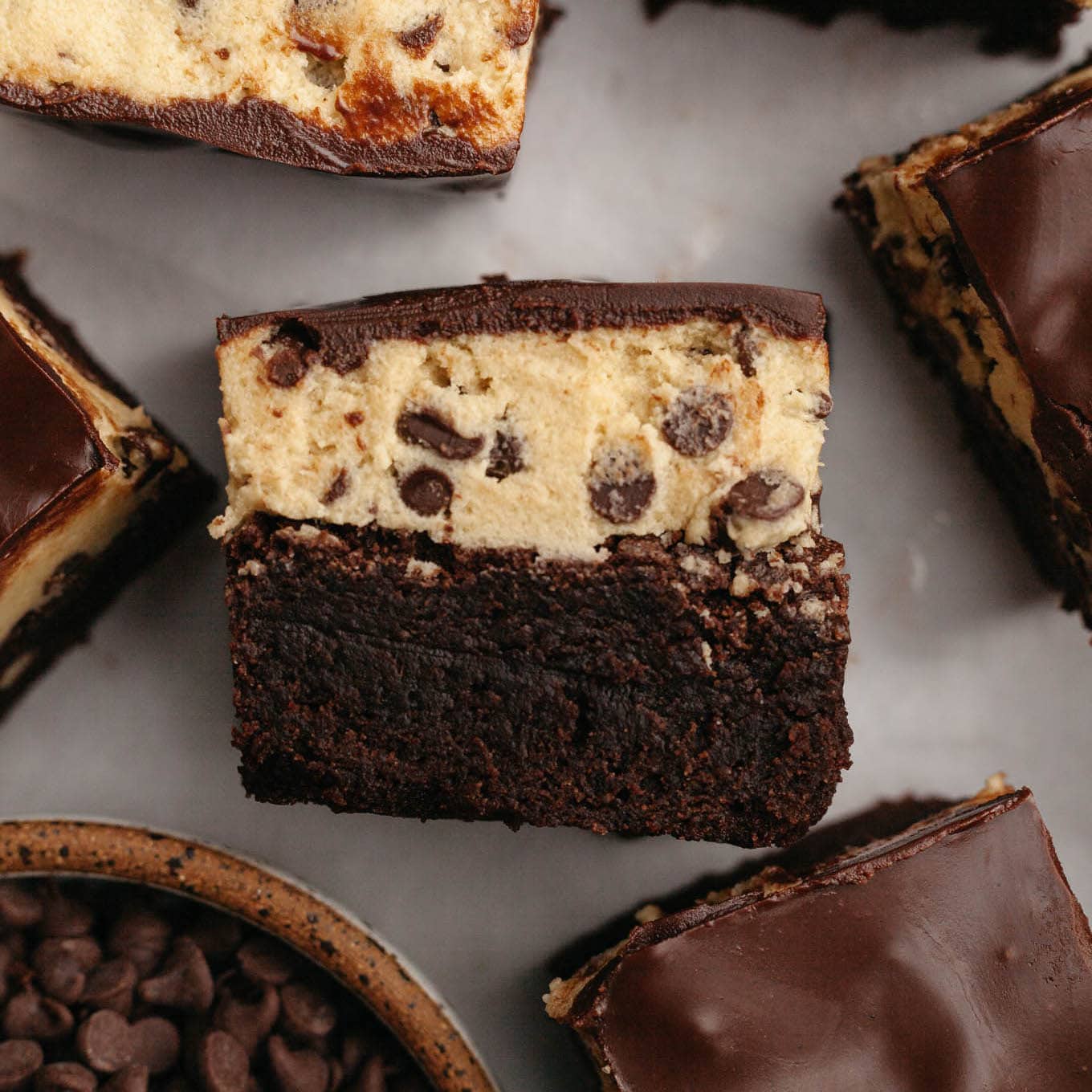 Cookie Dough Brownies