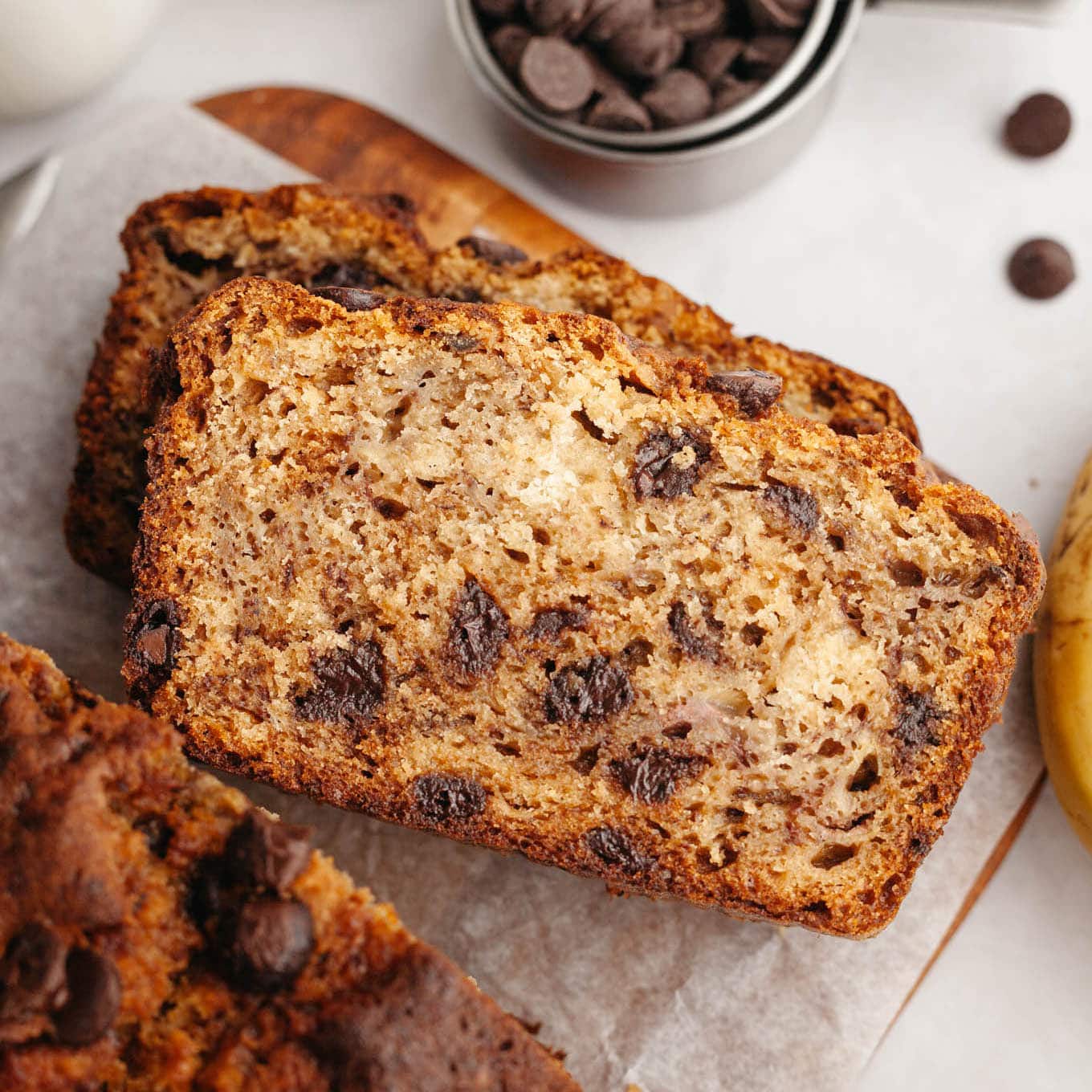 Chocolate Chip Banana Bread Recipe