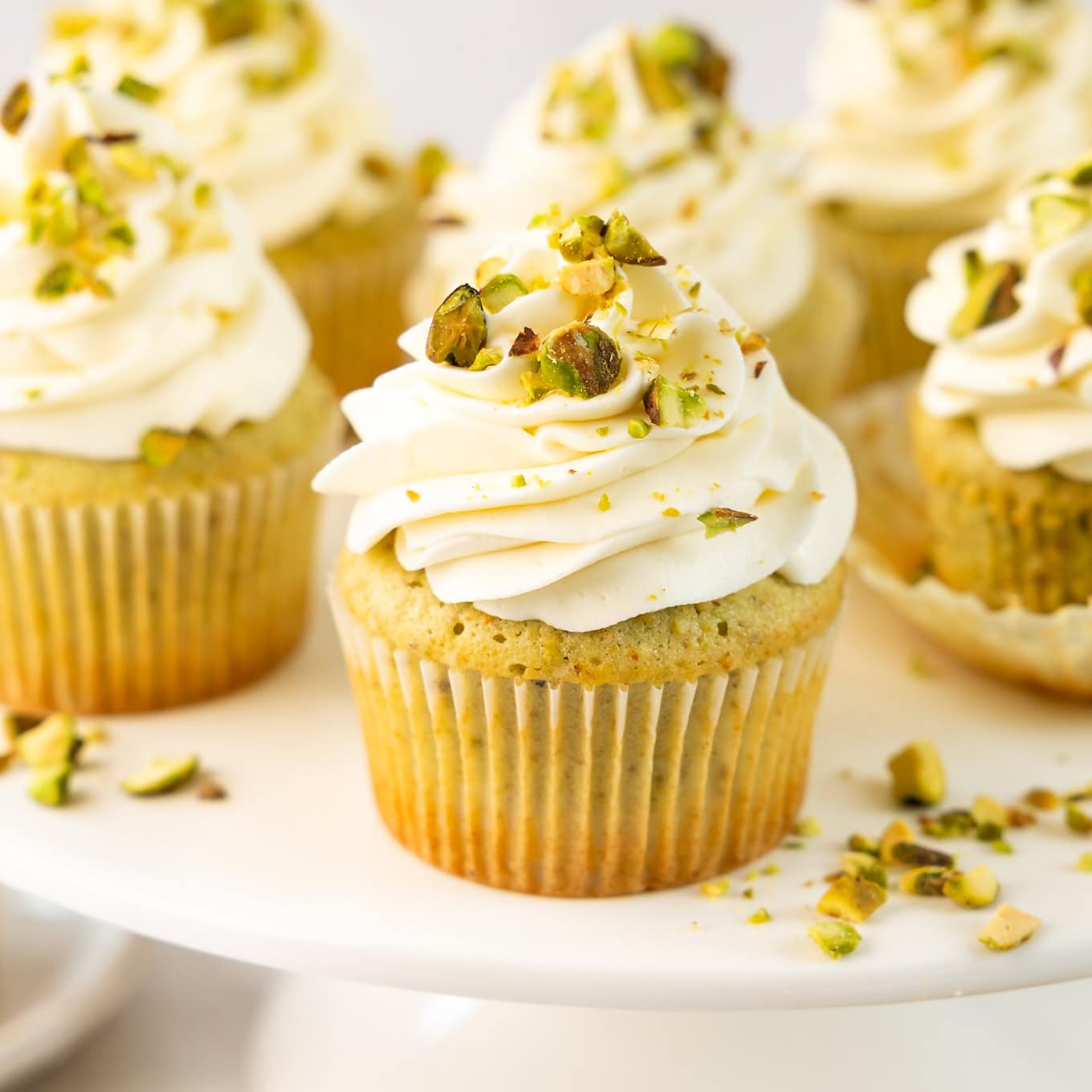 Pistachio Cupcakes