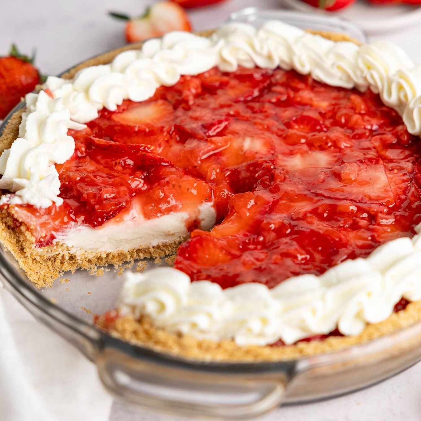 Strawberry Cream Cheese Pie Recipe