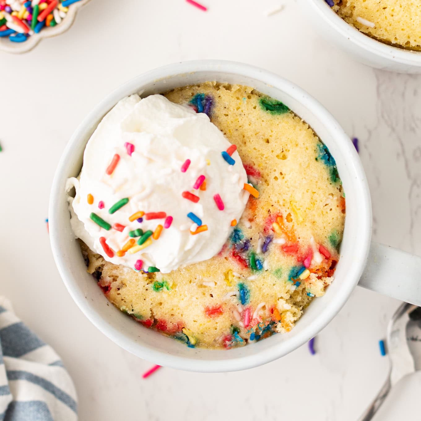 Vanilla Mug Cake Recipe