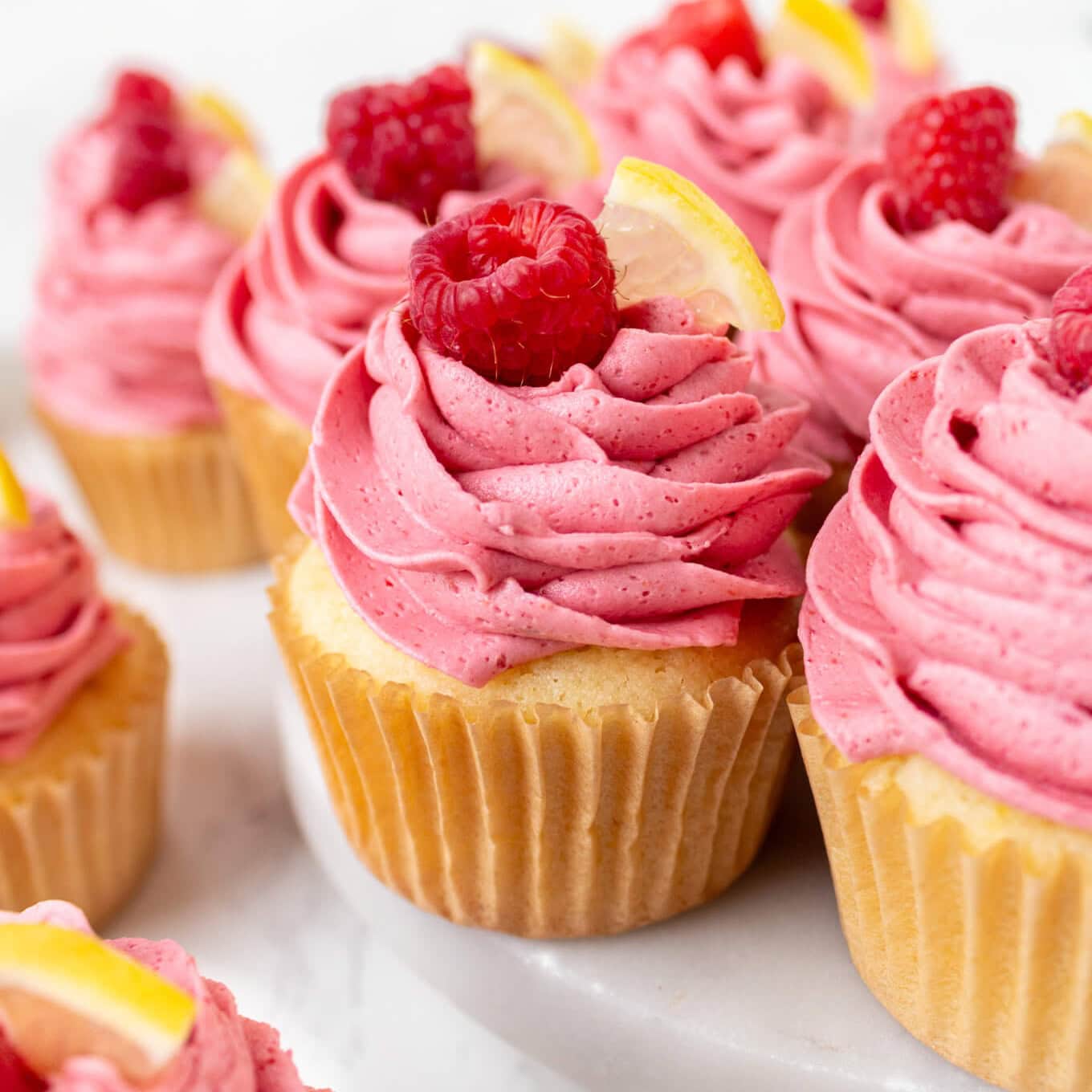 Lemon Raspberry Cupcake Recipe